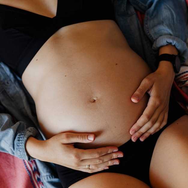 Как выглядит опущенный живот у беременных женщин перед родами